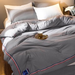 国产 加厚保暖水洗棉冬被春秋被双人被子被芯单人