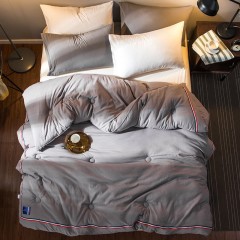 国产 加厚保暖水洗棉冬被春秋被双人被子被芯单人