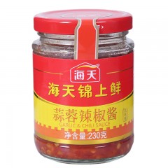 海天 锦上鲜蒜蓉辣椒酱230g 蘸料，红烧，烧烤，腌制等