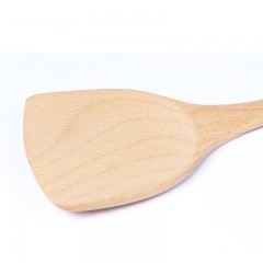 宜洁 长柄榉木锅铲不粘锅专用锅铲 木铲子 木质锅铲 炒菜木铲