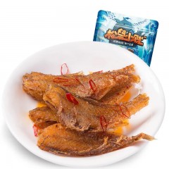 三只松鼠  香酥小黄鱼96g香辣熟食即食小鱼仔