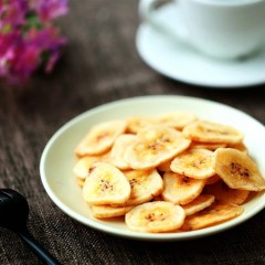 三只松鼠 阳光脆香蕉脆片70g 新鲜水果香蕉干片