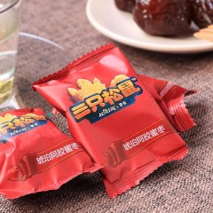 三只松鼠 琥珀阿胶蜜枣220g 山东琥珀阿胶红枣无核蜂蜜枣