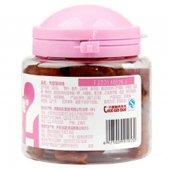 天喔主意 果味桃130g瓶装 酸甜可口果干果脯蜜饯 休闲零食品小吃