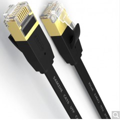 山泽 6020PHS  6030PHS  6050PHS六类扁平网线 无氧千兆镀金金属头