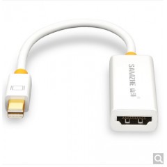 山泽 Mini DP转HDMI转换器迷你Displayport转接线MacBook  ZJX-130