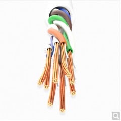 山泽 SZB-3100 SZB-3150 SZB-3200超六类细径高纯无氧铜网络跳线