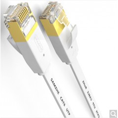 山泽 6200PBS 6250PBS 6300PBS 六类扁平网线 无氧铜千兆镀金金属