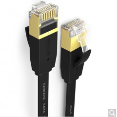 山泽 6200PHS  6250PHS  6300PHS 六类扁平网线 千兆镀金金属头