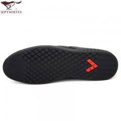 七匹狼 男鞋新款头层牛皮男士时尚休闲舒适软底套脚真皮皮鞋子