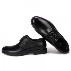 七匹狼 皮鞋新款头层牛皮经典商务正装男式真皮系带男鞋子