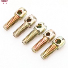 春和 镀彩镀镍铅封螺丝 电表螺丝 封表螺钉带孔打孔十字螺栓M3 M4 M5M6