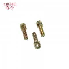 春和 镀彩镀镍铅封螺丝 电表螺丝 封表螺钉带孔打孔十字螺栓M3 M4 M5M6