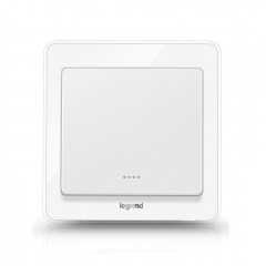 罗格朗 86型家用1开一开多控单开三联1开三控一灯中途中间开关一位