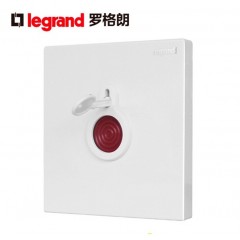 罗格朗 紧急按钮开关消防报警面板SOS床头手动报警按钮呼叫开关