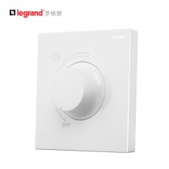 罗格朗 调音开关面板 调音量开关 86型音量调节开关定压式调音