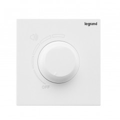 罗格朗 调音开关面板 调音量开关 86型音量调节开关定压式调音