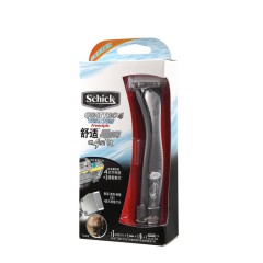 Schick/舒适 创四纪钛型剃须刀架 手电双动力修剪styler男造型师胡须