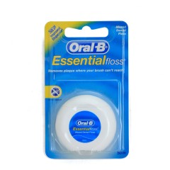 欧乐B 微蜡牙线50m3盒 oralb扁形牙缝线爱尔兰进口细软牙线