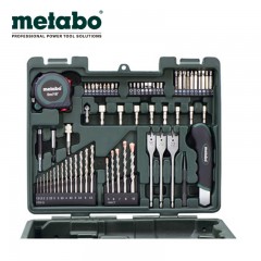 Metabo/麦太保 BS 18伏锂电电钻套装 66件家用工具套装带电钻 BS 18 Li Set