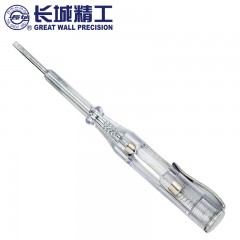 长城精工 测电笔感应式电笔数显式测灯氖管发光验电笔电工工具 420104
