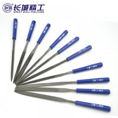 长城精工 整形锉10件套什锦锉套装多形状细齿组锉锉刀组套锉削工具 413902