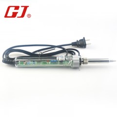 黄花牌 大功率电烙铁100W~200W可调恒温无铅电烙铁 马蹄 尖头 EP-D