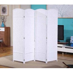 国产 纯手工藤草编实木屏风餐厅酒店屏风隔断玄关门幼儿园屏风儿童屏风120*40cm/扇