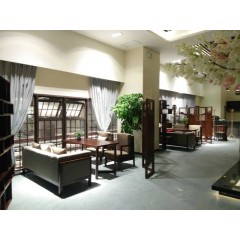 国产 中式实木屏风创意山形移动隔断古典屏风玄关简约现代客厅木质折屏