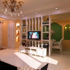 国产 定制实木客厅高隔断简约时尚现代创意屏风多功能门厅玄关装饰背景