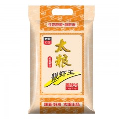 太粮 靓虾王 香软米10kg/袋 油粘米大米非东北珍珠米