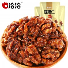 洽洽 冰糖花椒核桃仁 零食综合干果每日坚果恰恰混合果仁50g*2袋