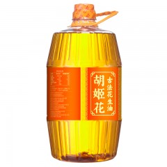 胡姬花 特香型花生油4L/桶 植物油食用油炒菜油花生香桶青岛食用油