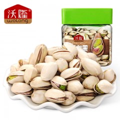 沃隆 开心果350gx1罐 原味无漂白天然孕妇坚果零食炒货特产