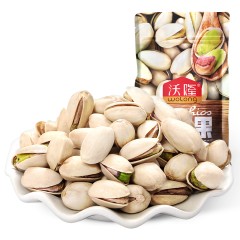 沃隆 开心果500gx1袋 原味无漂白天然孕妇坚果零食炒货特产