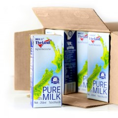 纽仕兰/the land 3.5g蛋白质 全脂纯牛奶 250ml*24