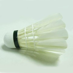 红双喜羽毛球 鹅毛 401A羽毛球（6只） 稳定耐打 室外用