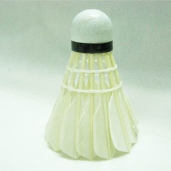 红双喜羽毛球 鹅毛 401A羽毛球（6只） 稳定耐打 室外用