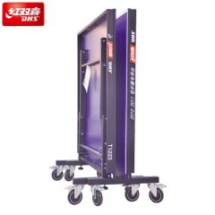 DHS/红双喜乒乓球台 T1223高级单折移动式球台 乒乓球桌 球台