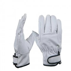 和讯自有产品 劳保头层皮手套男短皮透气耐磨柔软司机防护机械建筑维修工地搬运