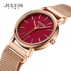 聚利时  手表韩风不锈钢磁吸简约防水女士手表石英学生表JS-024