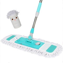 利临 平板拖把大号尘拖家用木地板拖把墩布地拖干湿两用平板拖把布