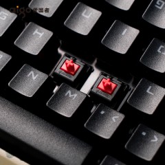 爱国者   Cherry樱桃红轴游戏专属吃鸡电竞机械全键盘迷彩电脑LOL有线键盘限量版