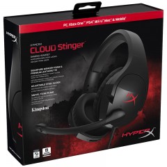 金士顿 毒刺吃鸡电竞游戏耳机 HYPERX Cloud Silver