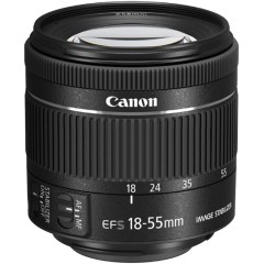 佳能 标准变焦单反镜头  EF-S 18-55mm IS STM