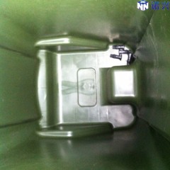 国产 新料环卫小区户外脚踏塑料垃圾桶大120升240升 环霸特厚版C型