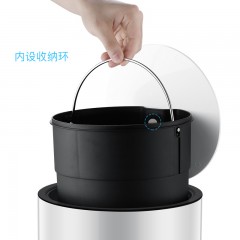 国产 简约带盖脚踏式垃圾桶家用大号创意北欧客厅厨房卫生间卧室 ZERO
