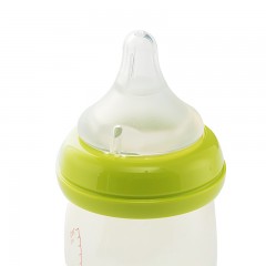 贝亲  自然实感宽口径PPSU婴儿奶瓶240ml 配L号奶嘴
