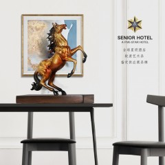 国产  招财生肖纯铜马摆件办公室风水客厅居家装饰品开业送礼品桌面工艺