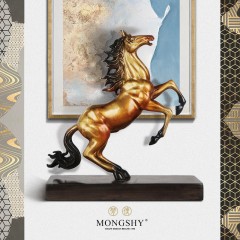 国产  招财生肖纯铜马摆件办公室风水客厅居家装饰品开业送礼品桌面工艺